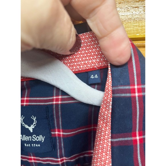 Allen Solly men’s size 45 - XL button up shirt - Picture 3 of 6